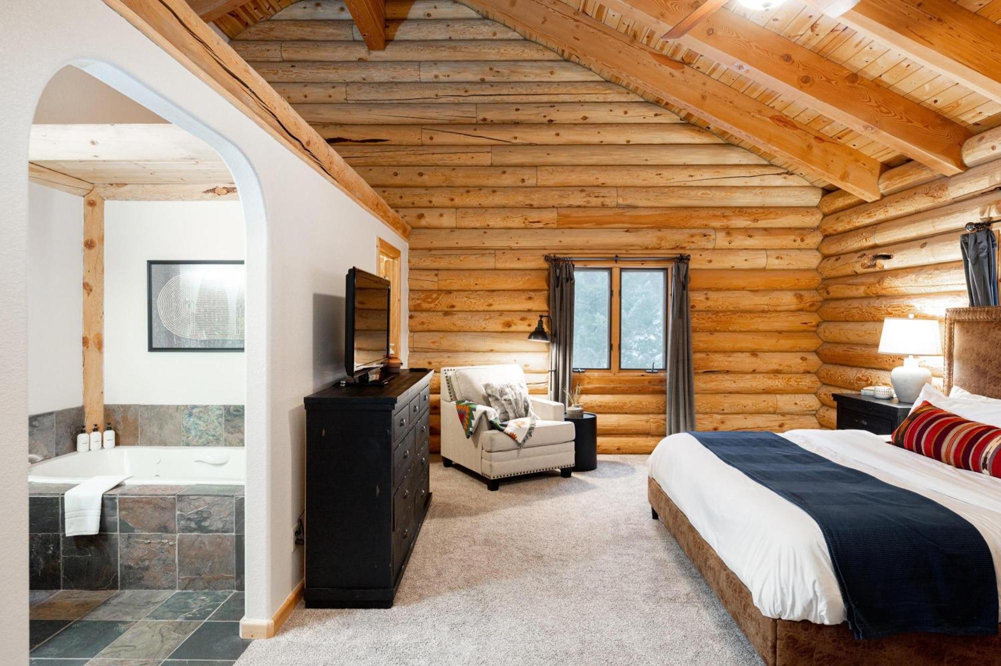 Iconic Log Cabin Escape - Idaho Springs - Hot Tub Villa ภายนอก รูปภาพ